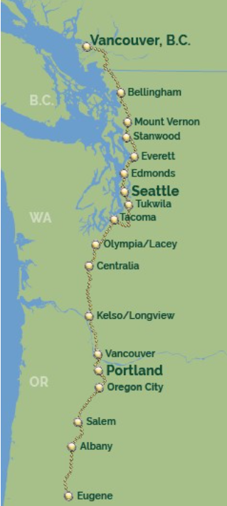amtrak cascades, amtrak cascades schedule, amtrak cascades route, amtrak cascades tickets, amtrak cascades business class, amtrak cascades fares​, amtrak cascades map